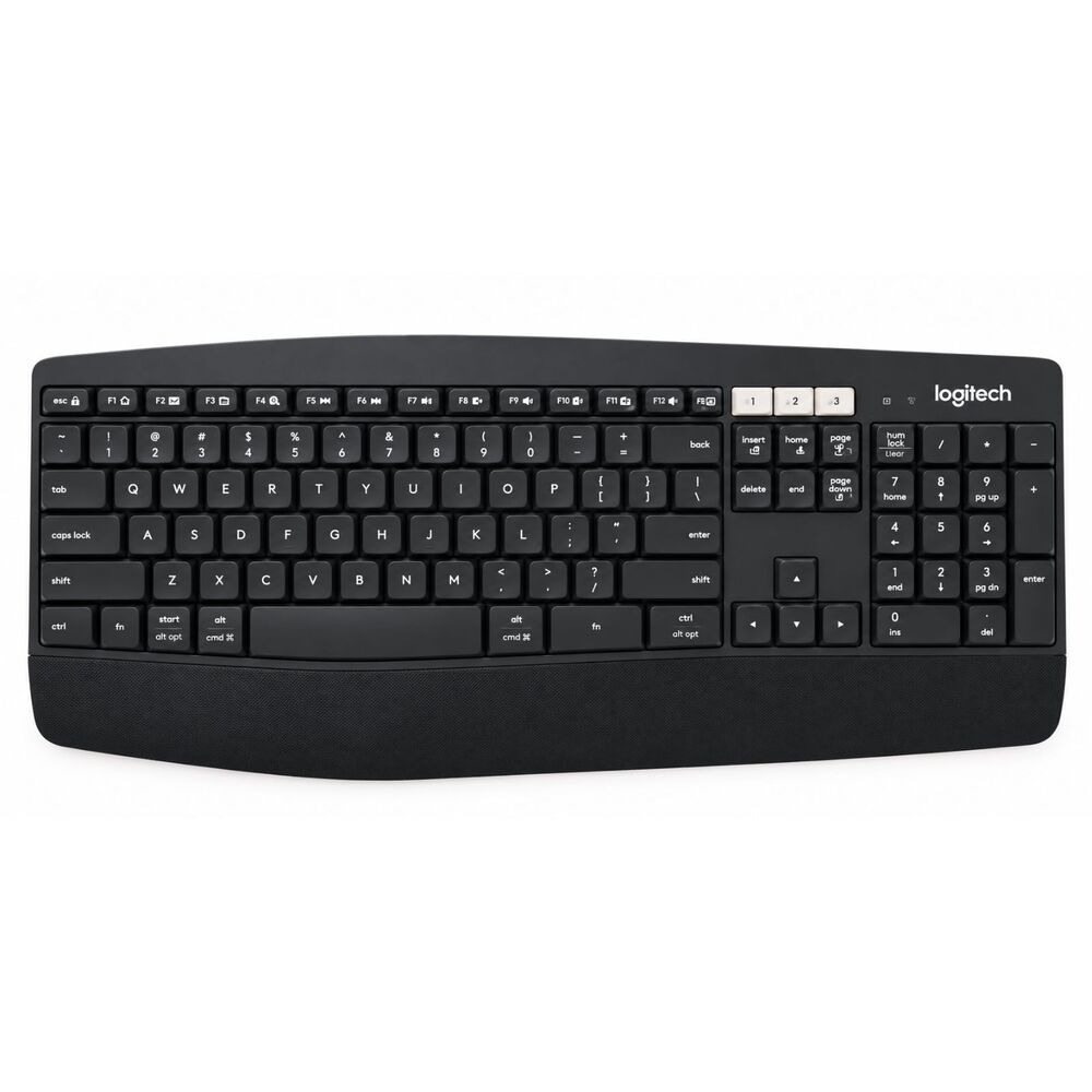 Logitech K850 Wireless Bluetooth Ergonomic Keyboard – Fully Working